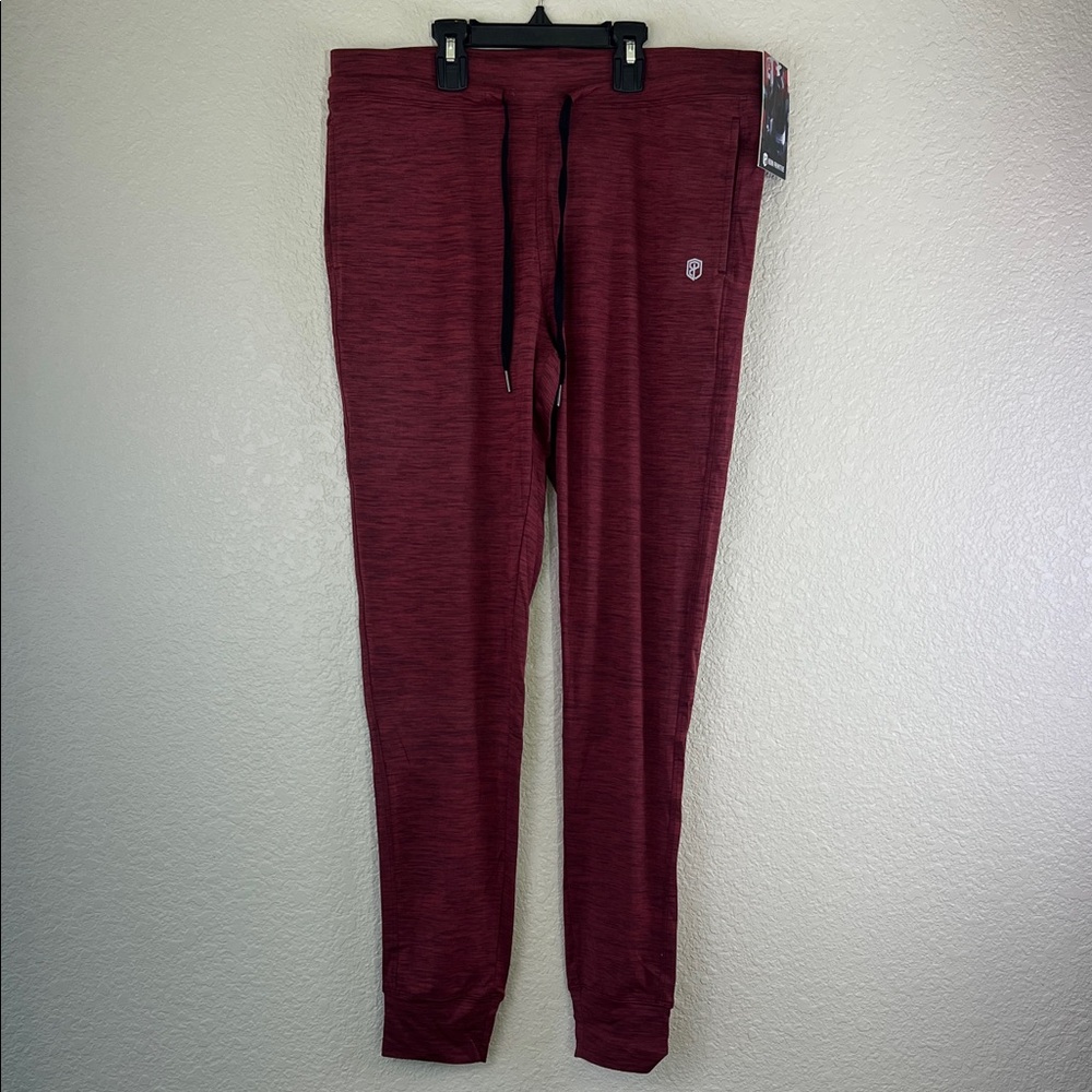 Born Primitive heather red workout joggers size medium size large NWT